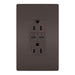 Legrand Canada - 15A Tamper Resistant Ultra Fast PLUS Power Delivery USB Type C/C Outlet - Brown- Union Lighting Luminaires Decor