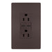 Legrand Canada - 15A Tamper Resistant Ultra Fast PLUS Power Delivery USB Type C/C Outlet - Dark Bronze- Union Lighting Luminaires Decor