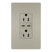 Legrand Canada - 15A Tamper Resistant Ultra Fast PLUS Power Delivery USB Type C/C Outlet - Nickel- Union Lighting Luminaires Decor