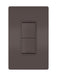 Legrand Canada - Two Single-Pole Switches - Brown- Union Lighting Luminaires Decor