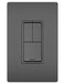 Legrand Canada - Two Single-Pole Switches and Single Pole/3-Way Switch - Black- Union Lighting Luminaires Decor