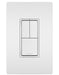 Legrand Canada - Two Single-Pole Switches and Single Pole/3-Way Switch - White- Union Lighting Luminaires Decor