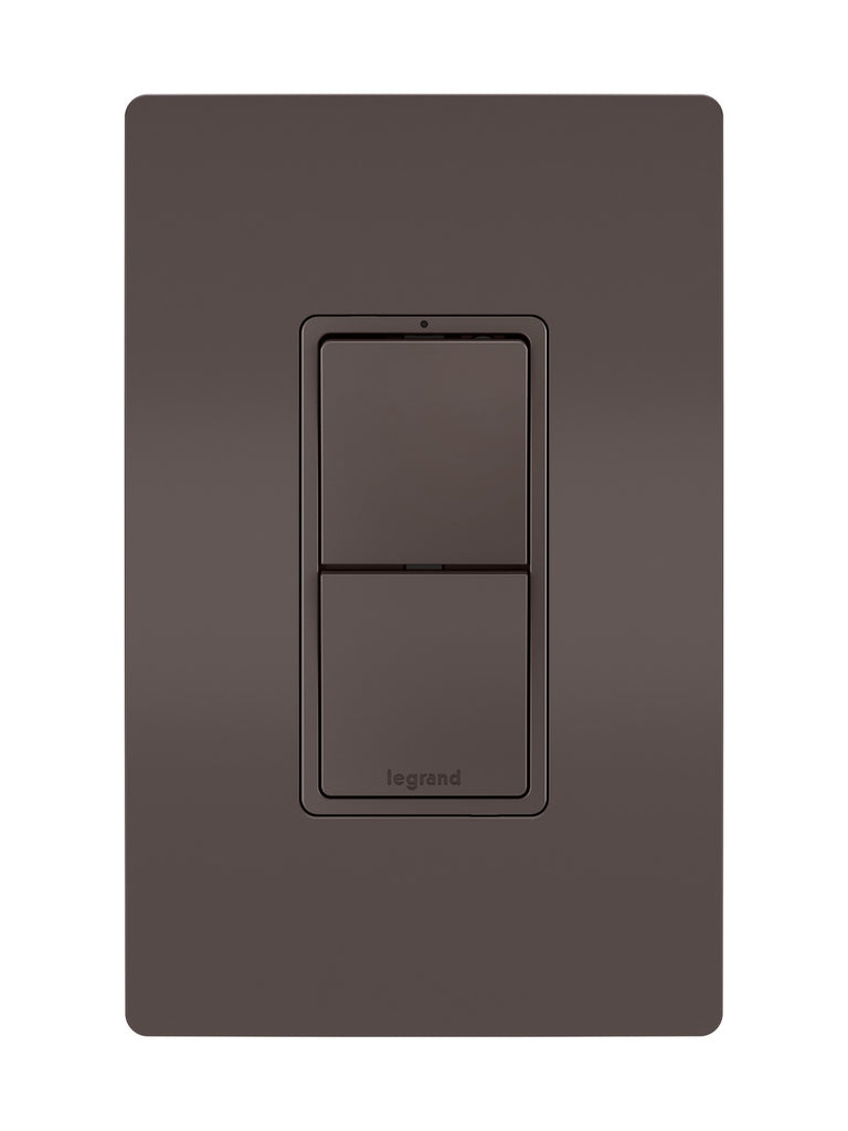 Legrand Canada - Two Single-Pole/3-Way Switches - Brown- Union Lighting Luminaires Decor