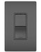 Legrand Canada - Two Single Pole/3-Way Switches - Black- Union Lighting Luminaires Decor