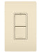 Legrand Canada - Two Single Pole/3-Way Switches - Light Almond- Union Lighting Luminaires Decor