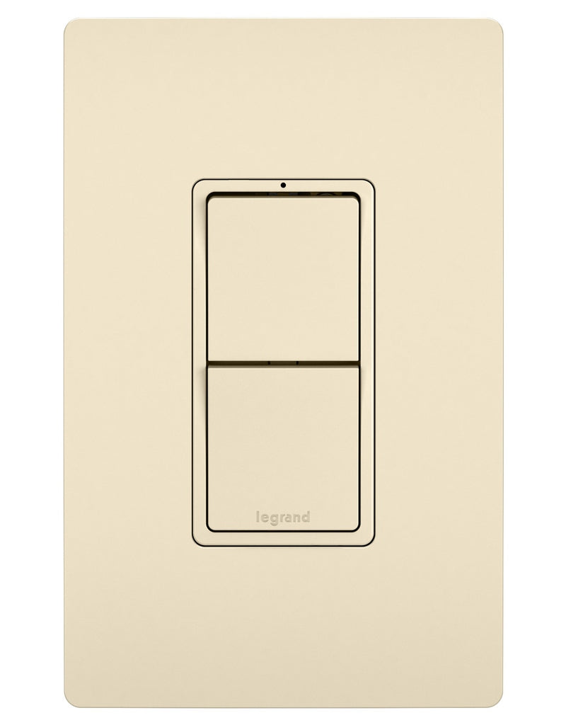 Legrand Canada - Two Single Pole/3-Way Switches - Light Almond- Union Lighting Luminaires Decor
