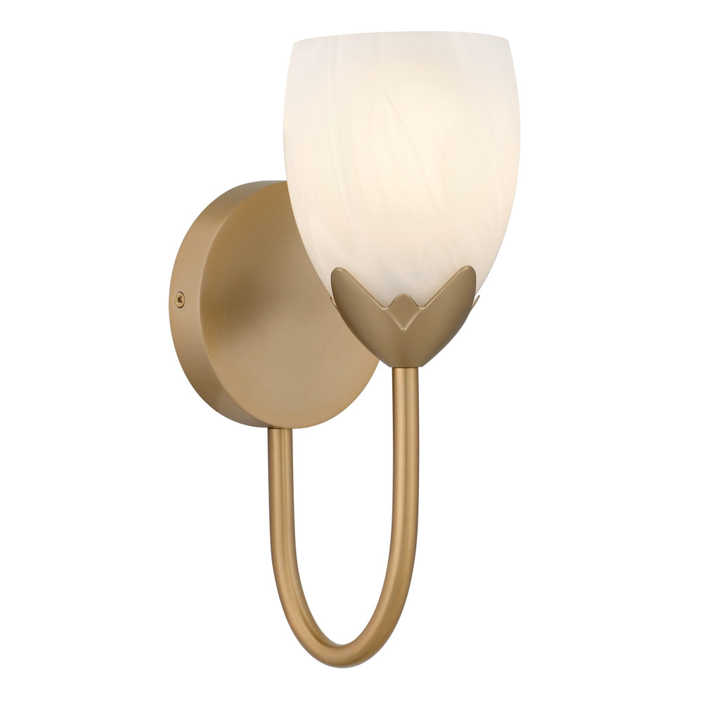 Quoizel - One Light Wall Sconce - Jacobs - Bronze Gold- Union Lighting Luminaires Decor