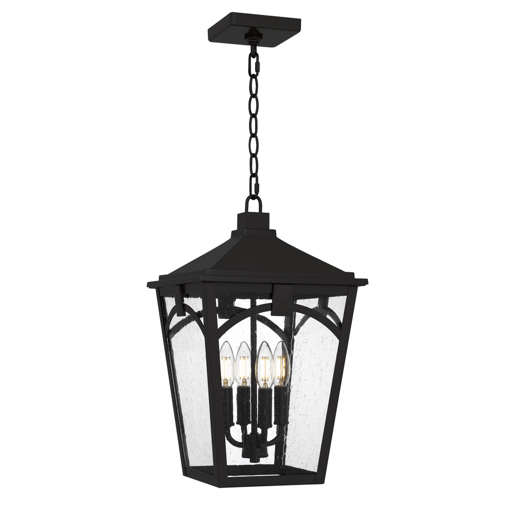 Quoizel - Four Light Outdoor Hanging Lantern - Jaxon - Western Bronze- Union Lighting Luminaires Decor