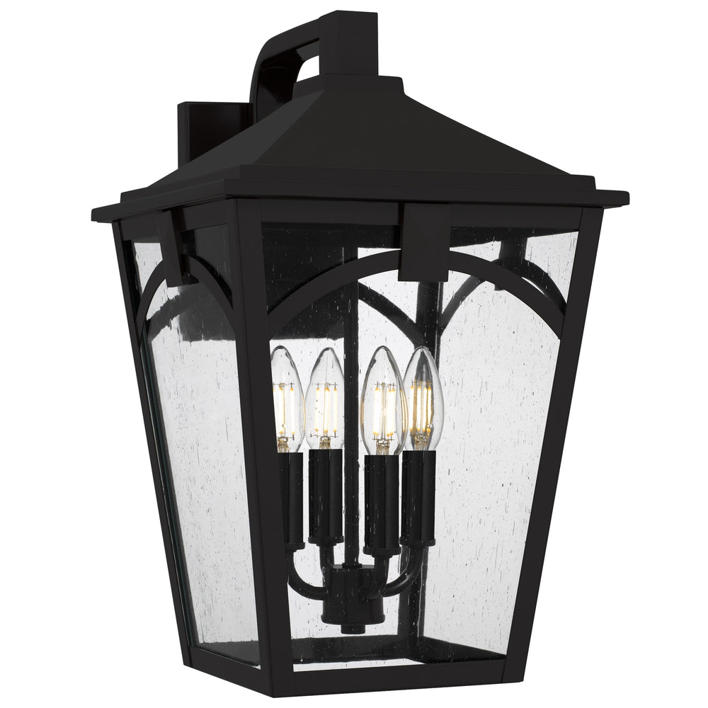 Quoizel - Four Light Outdoor Wall Lantern - Jaxon - Western Bronze- Union Lighting Luminaires Decor