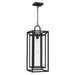 Quoizel - One Light Outdoor Hanging Lantern - Jayce - Matte Black- Union Lighting Luminaires Decor