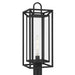 Quoizel - One Light Outdoor Post Lantern - Jayce - Matte Black- Union Lighting Luminaires Decor