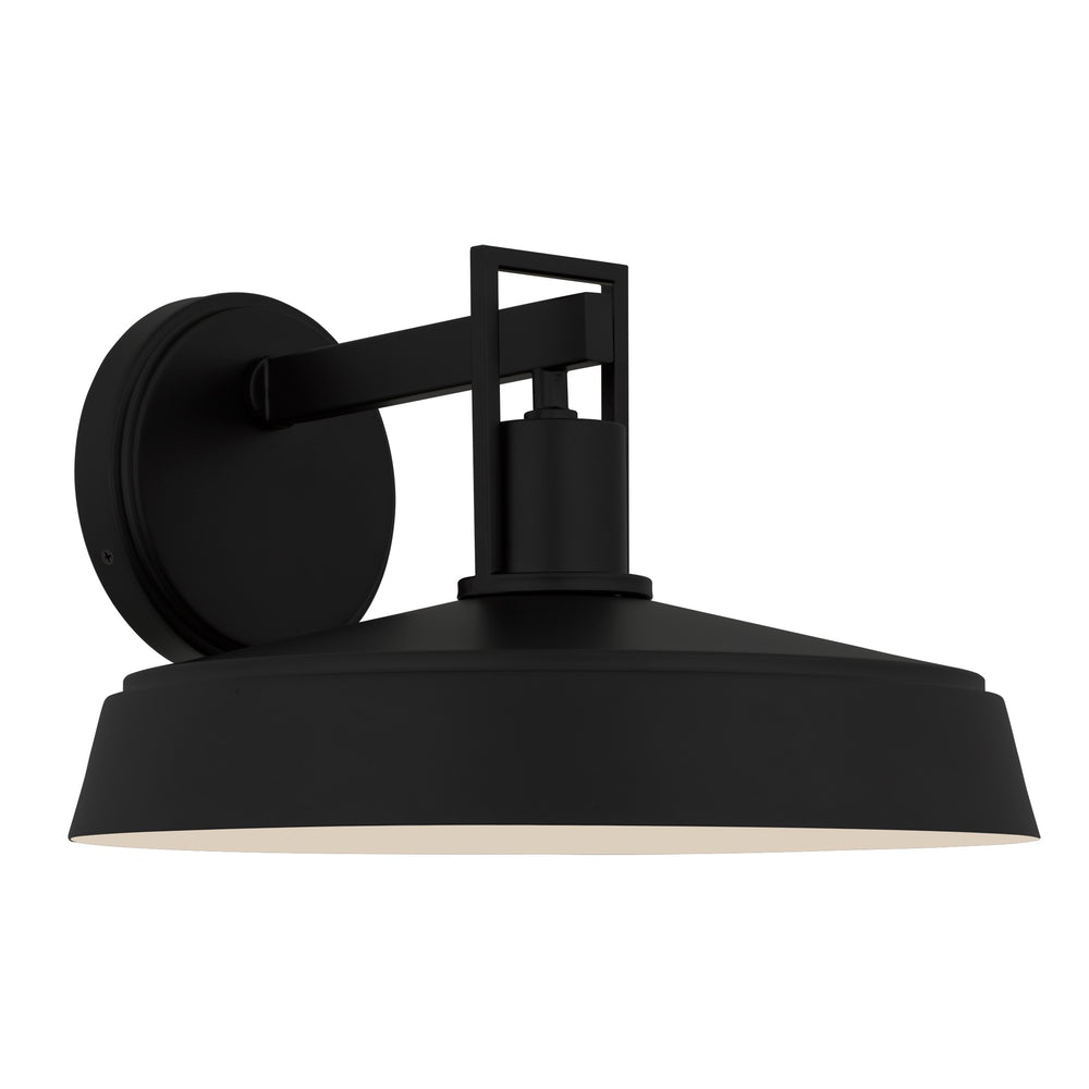 Quoizel - One Light Outdoor Wall Lantern - Karson - Matte Black- Union Lighting Luminaires Decor