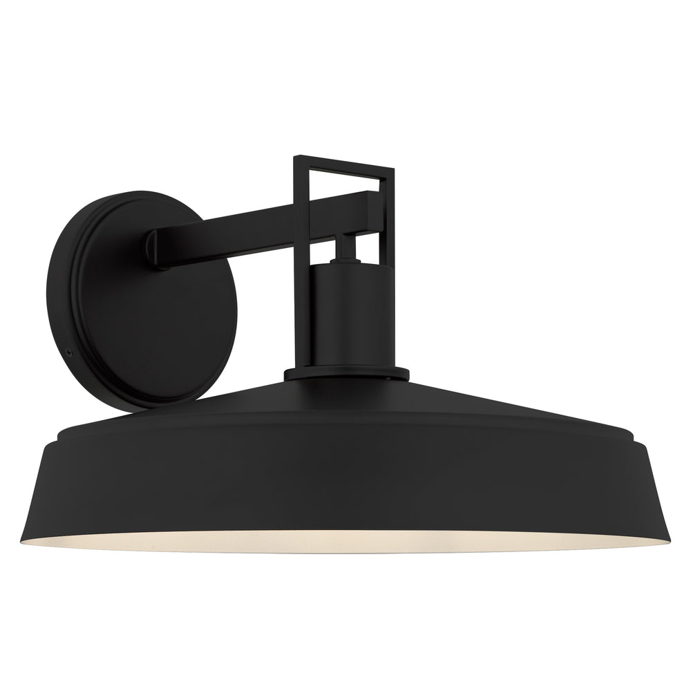 Quoizel - One Light Outdoor Wall Lantern - Karson - Matte Black- Union Lighting Luminaires Decor