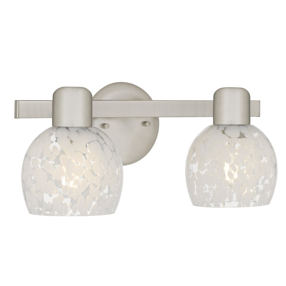 Quoizel - Two Light Vanity - Layton - Brushed Nickel- Union Lighting Luminaires Decor