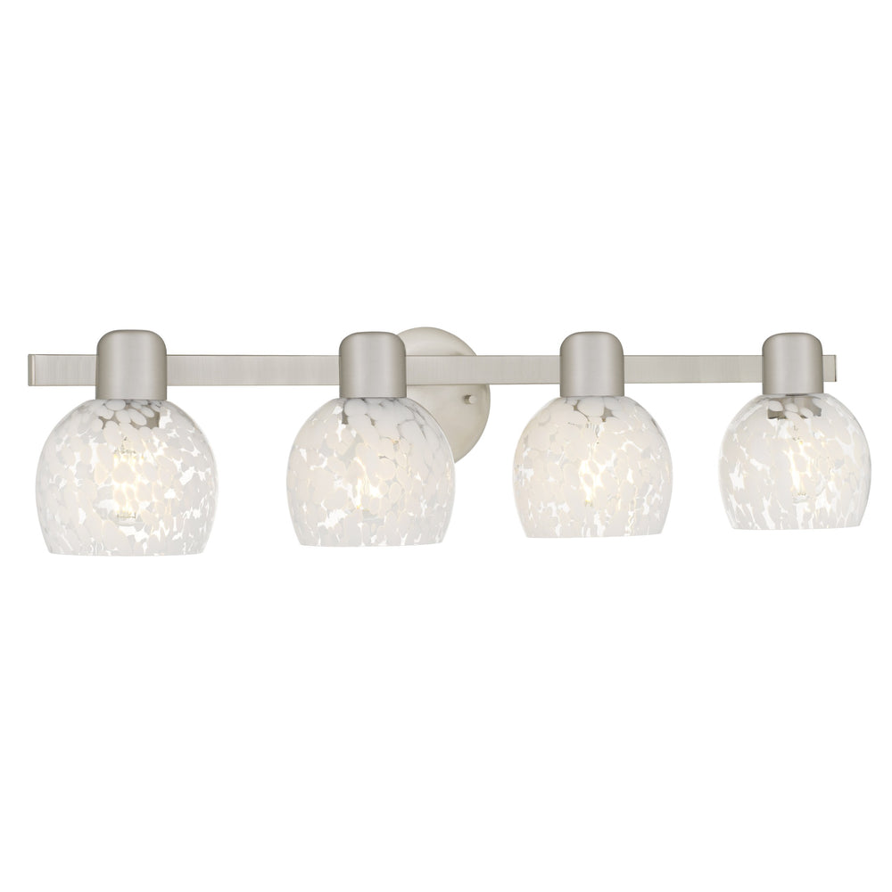 Quoizel - Four Light Vanity - Layton - Brushed Nickel- Union Lighting Luminaires Decor