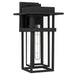 Quoizel - One Light Outdoor Wall Lantern - Morgan - Earth Black- Union Lighting Luminaires Decor