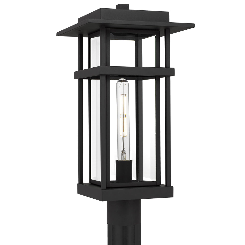 Quoizel - One Light Outdoor Hanging Lantern - Morgan - Earth Black- Union Lighting Luminaires Decor