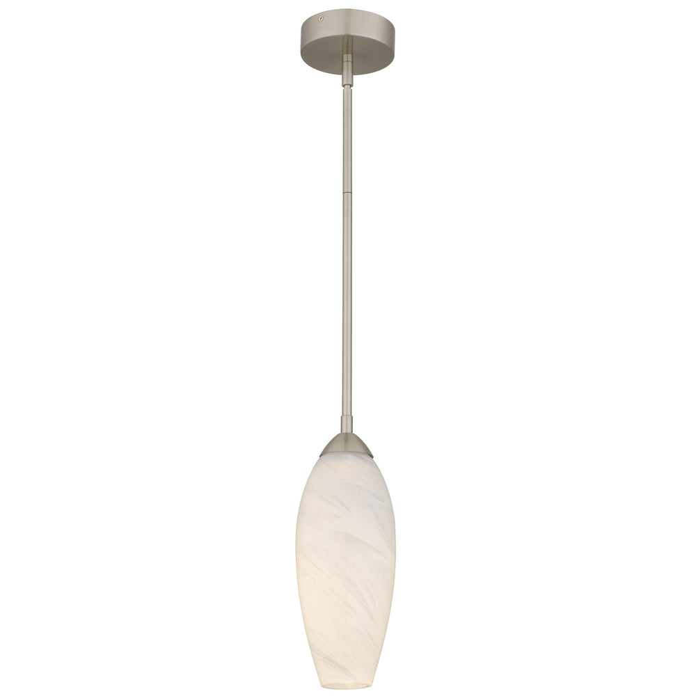 Quoizel - LED Mini Pendant - Burnett - Brushed Nickel- Union Lighting Luminaires Decor
