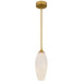 Quoizel - LED Mini Pendant - Burnett - Brushed Gold- Union Lighting Luminaires Decor