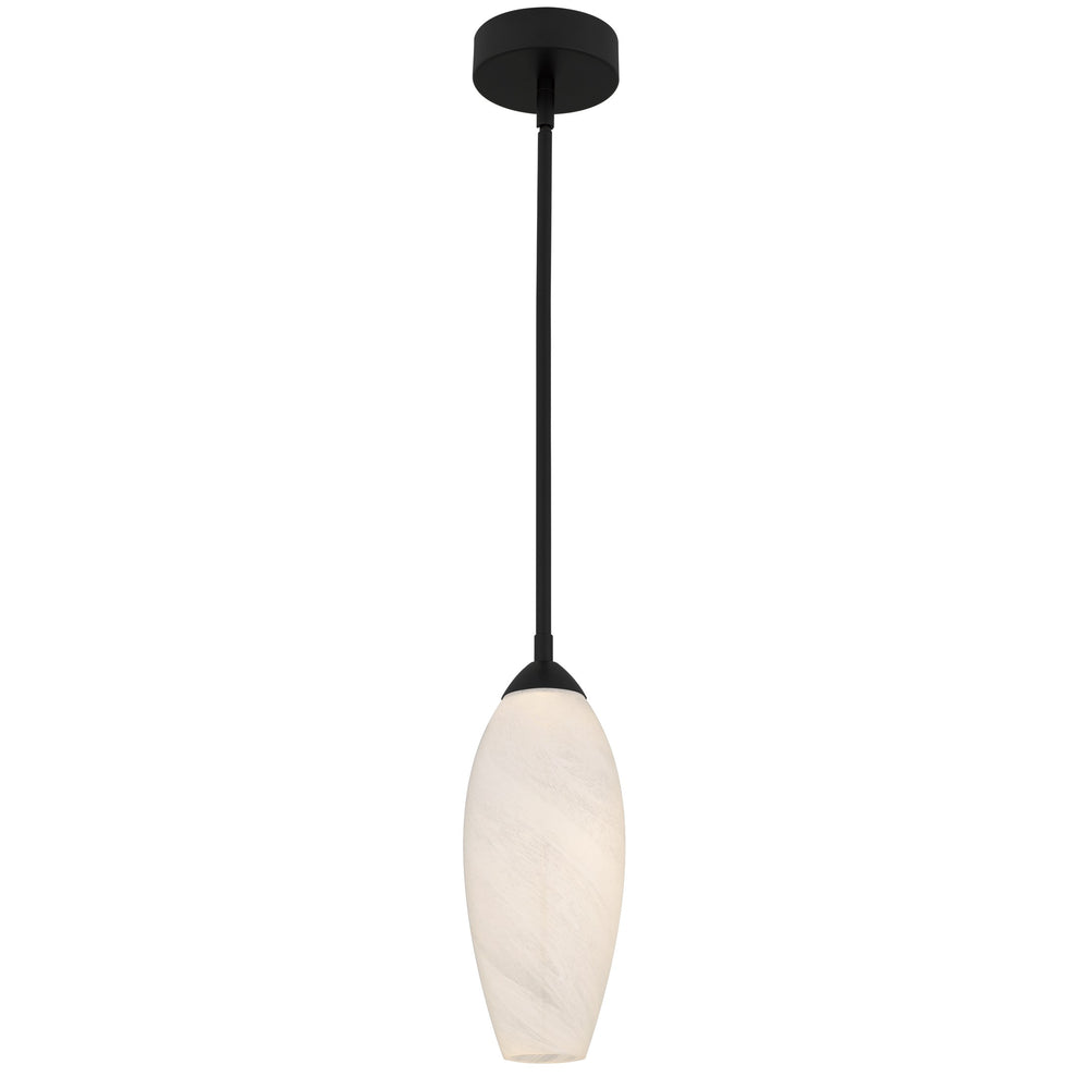 Quoizel - LED Mini Pendant - Burnett - Matte Black- Union Lighting Luminaires Decor