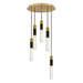 Quoizel - LED Pendant - Davies - Brushed Gold- Union Lighting Luminaires Decor