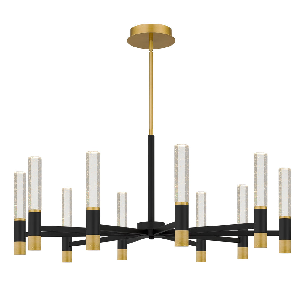 Quoizel - LED Chandelier - Davies - Brushed Gold- Union Lighting Luminaires Decor
