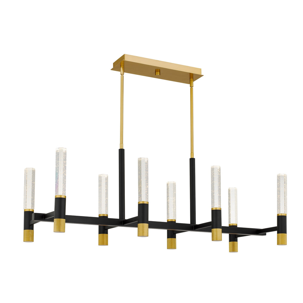 Quoizel - LED Island Pendant - Davies - Brushed Gold- Union Lighting Luminaires Decor