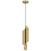 Quoizel - LED Mini Pendant - Manelis - Brushed Gold- Union Lighting Luminaires Decor