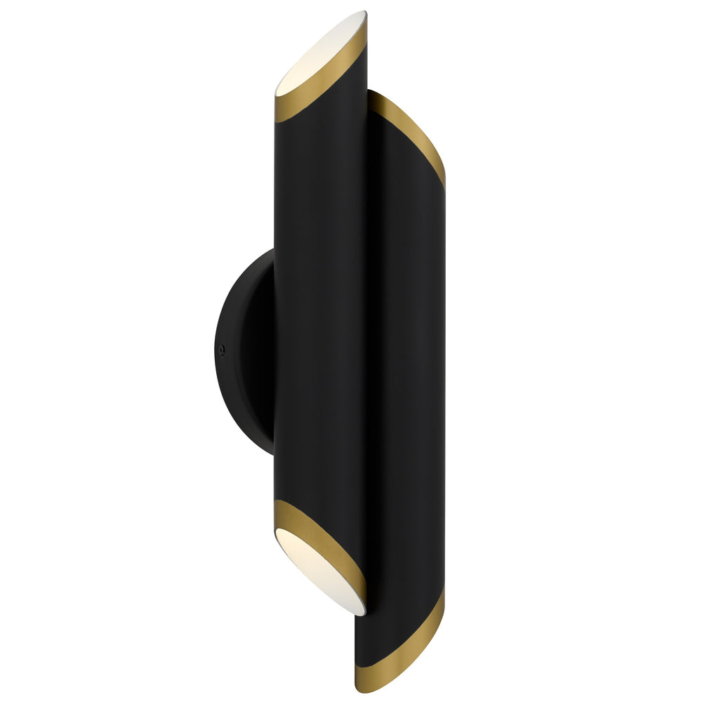 Quoizel - LED Wall Sconce - Manelis - Matte Black- Union Lighting Luminaires Decor