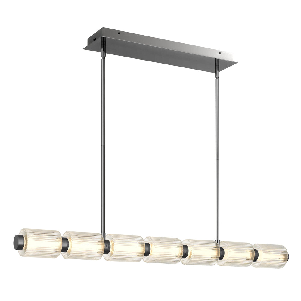Quoizel - LED Island Pendant - Turner - Black Chrome- Union Lighting Luminaires Decor