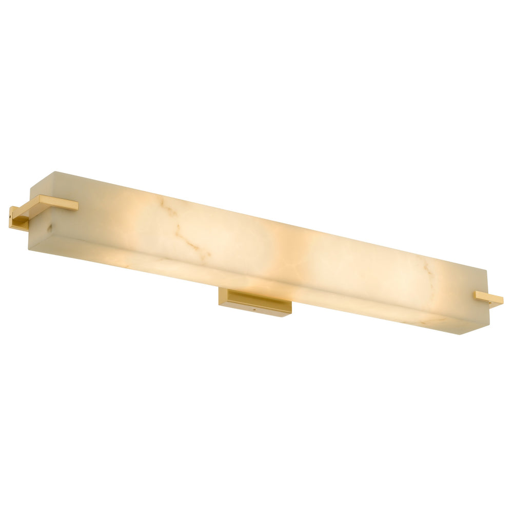 Quoizel - Two Light Vanity - Seraphine - Brushed Gold- Union Lighting Luminaires Decor