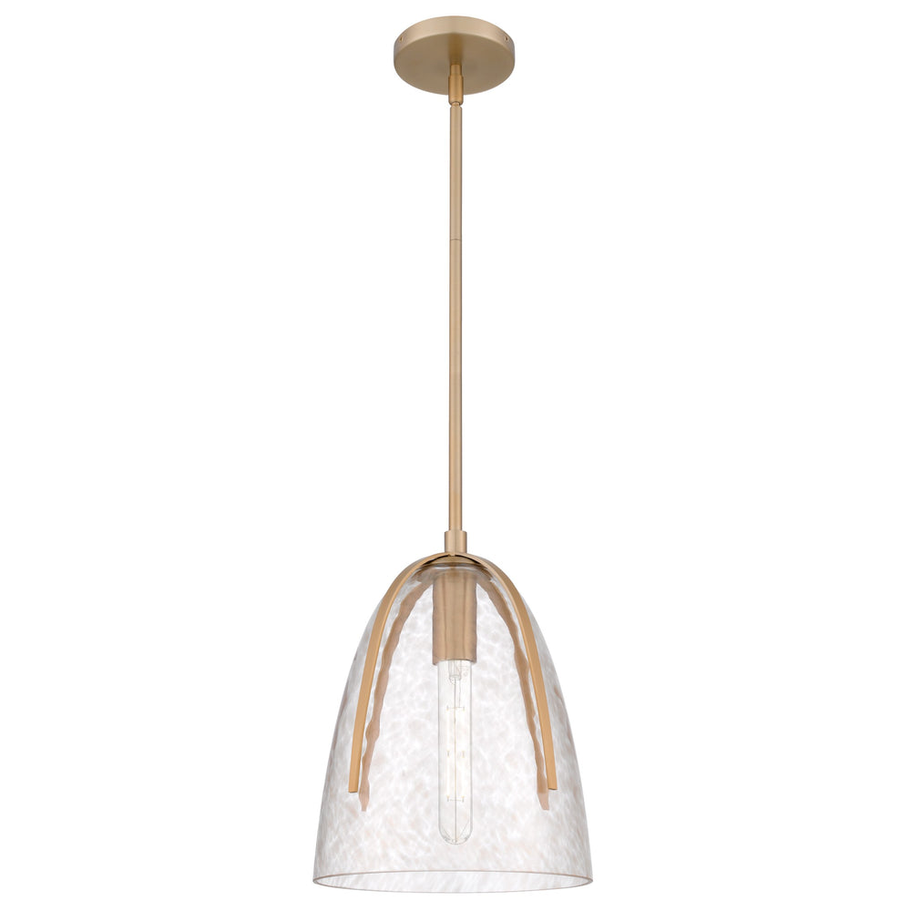 Quoizel - One Light Mini Pendant - Whitmore - Bronze Gold- Union Lighting Luminaires Decor