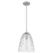 Quoizel - One Light Mini Pendant - Whitmore - Brushed Nickel- Union Lighting Luminaires Decor