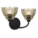 Quoizel - Two Light Vanity - Whitecap - Mottled Cocoa- Union Lighting Luminaires Decor
