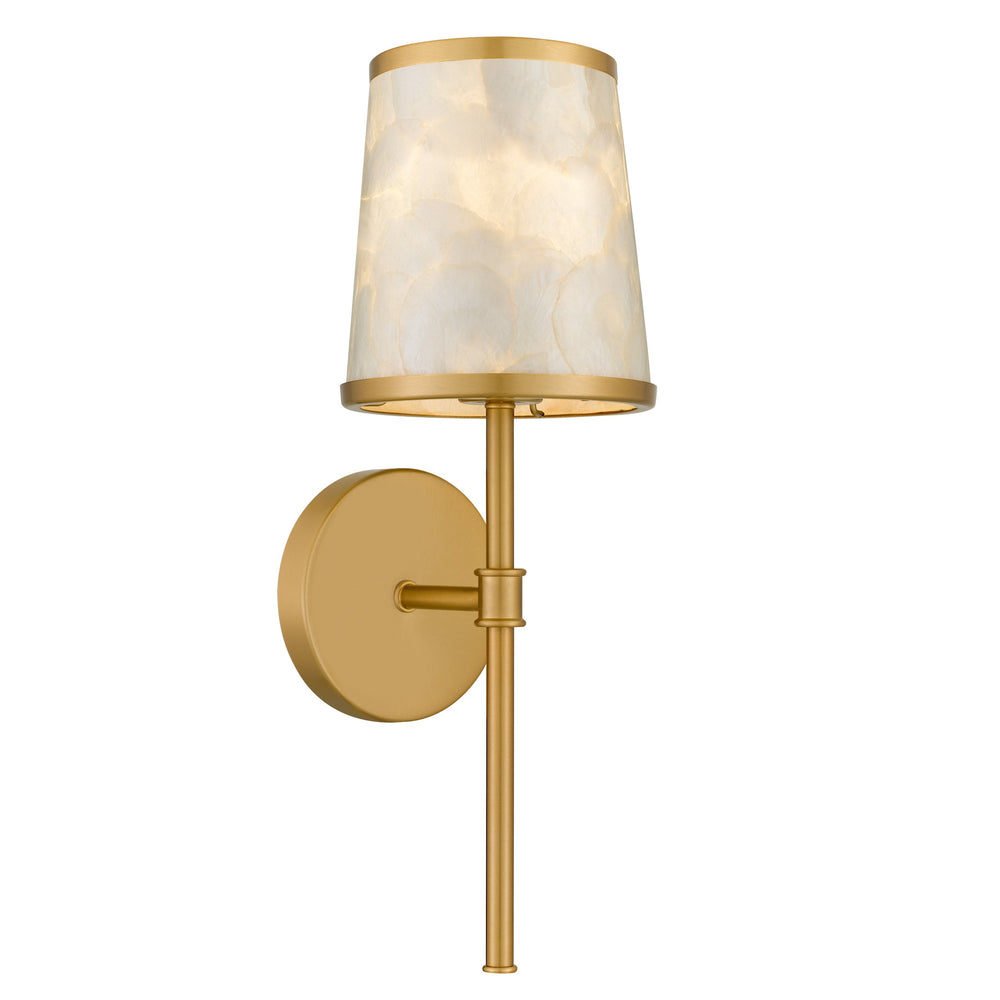 Quoizel - One Light Wall Sconce - Windley - Brushed Gold- Union Lighting Luminaires Decor