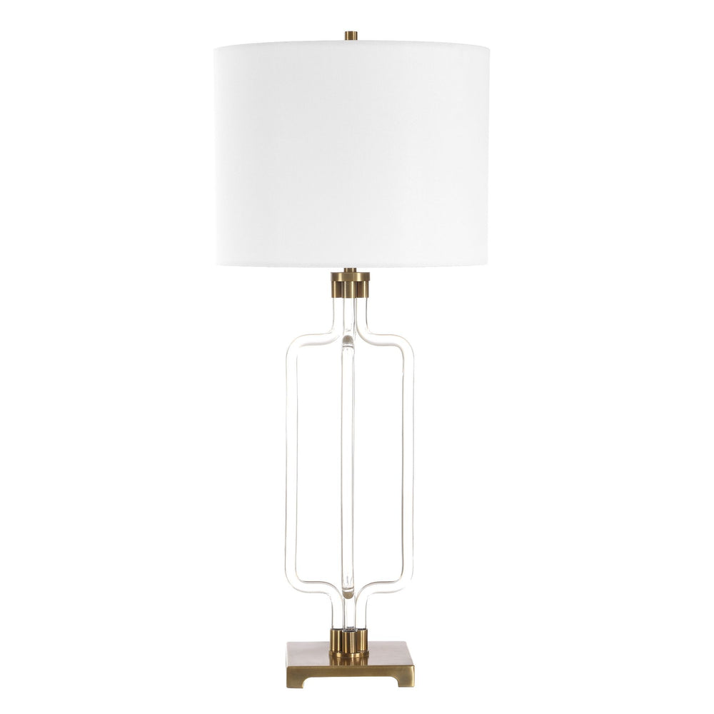 Uttermost - One Light Table Lamp - Outline Cordless - Brass- Union Lighting Luminaires Decor