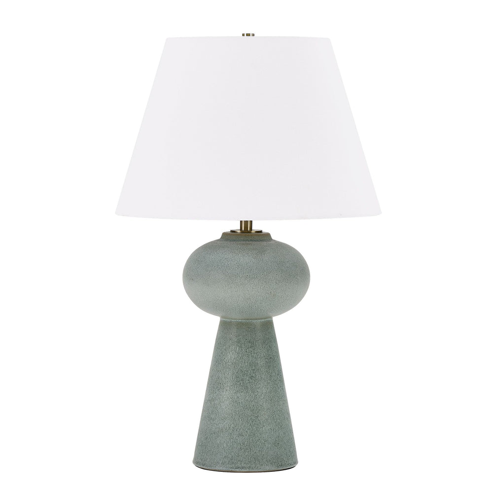 Uttermost - One Light Table Lamp - Elwyn - Antique Brass- Union Lighting Luminaires Decor