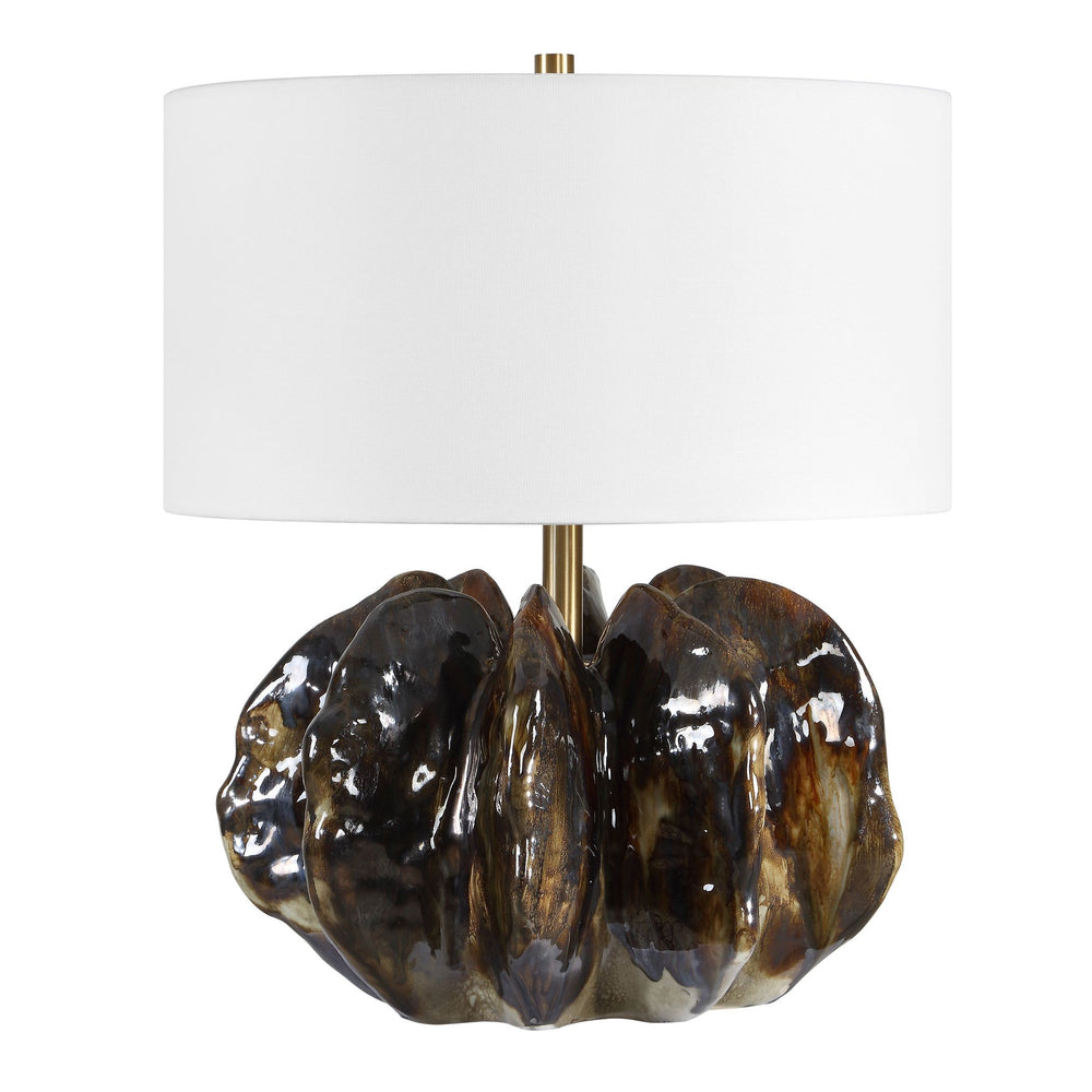 Uttermost - One Light Table Lamp - Jaudon - Warm Bronze- Union Lighting Luminaires Decor