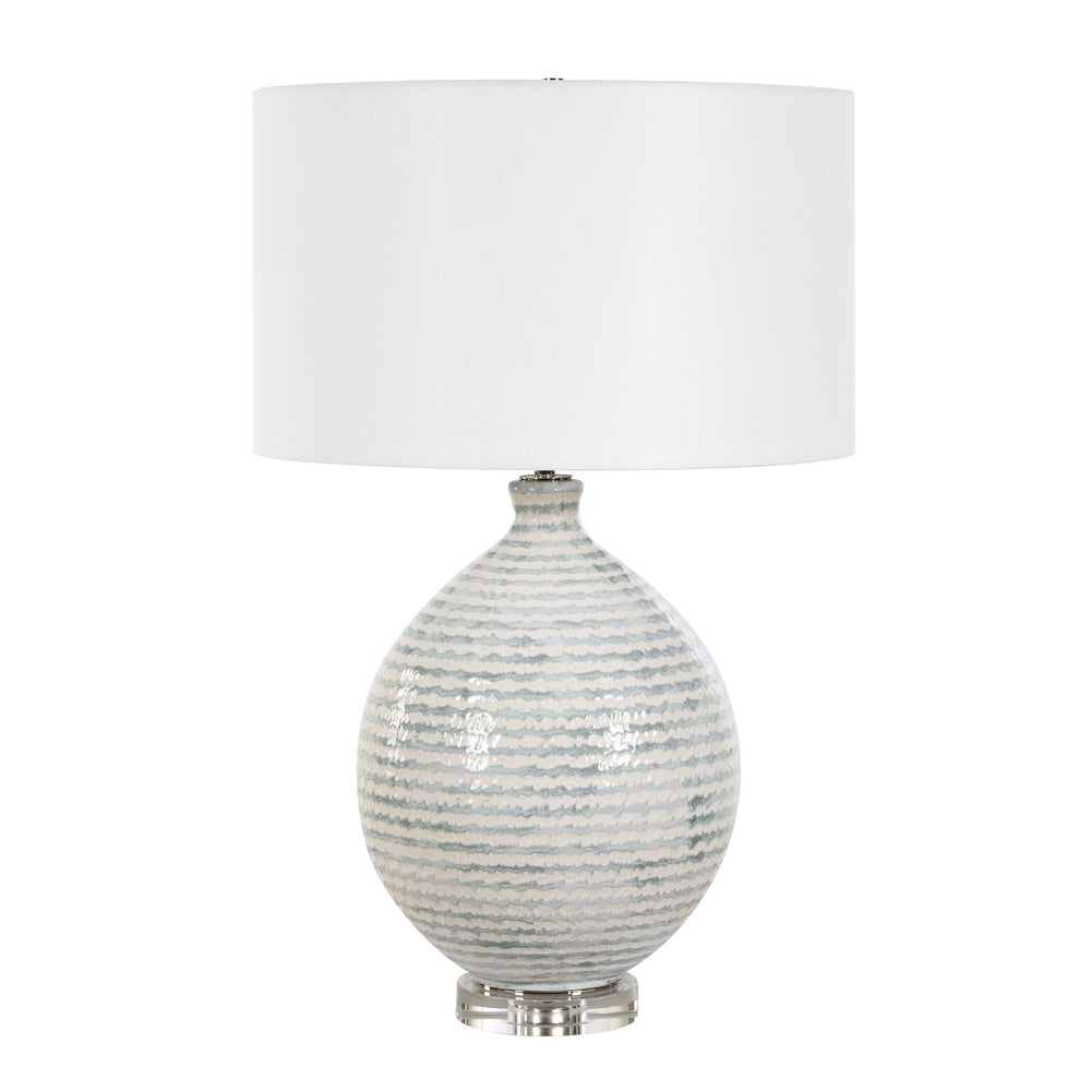 Uttermost - One Light Table Lamp - Clary - Antique Brass- Union Lighting Luminaires Decor