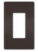 Legrand Canada - One-Gang Screwless Wall Plate - Brown- Union Lighting Luminaires Decor