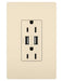 Legrand Canada - 15A Tamper-Resistant USB Outlet - Light Almond- Union Lighting Luminaires Decor