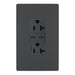 Legrand Canada - 20A Tamper Resistant Ultra Fast PLUS Power Delivery USB Type C/C Outlet - Graphite- Union Lighting Luminaires Decor