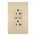 Legrand Canada - 20A Tamper Resistant Ultra Fast PLUS Power Delivery USB Type C/C Outlet - Ivory- Union Lighting Luminaires Decor