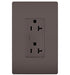 Legrand Canada - Spec Grade 20A Tamper-Resistant Receptacle - Brown- Union Lighting Luminaires Decor