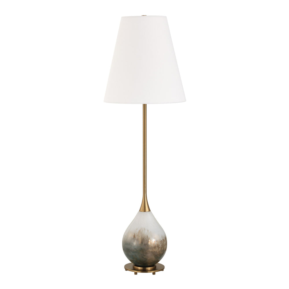 Uttermost - One Light Buffet Lamp - Cardoni - Antique Brass- Union Lighting Luminaires Decor