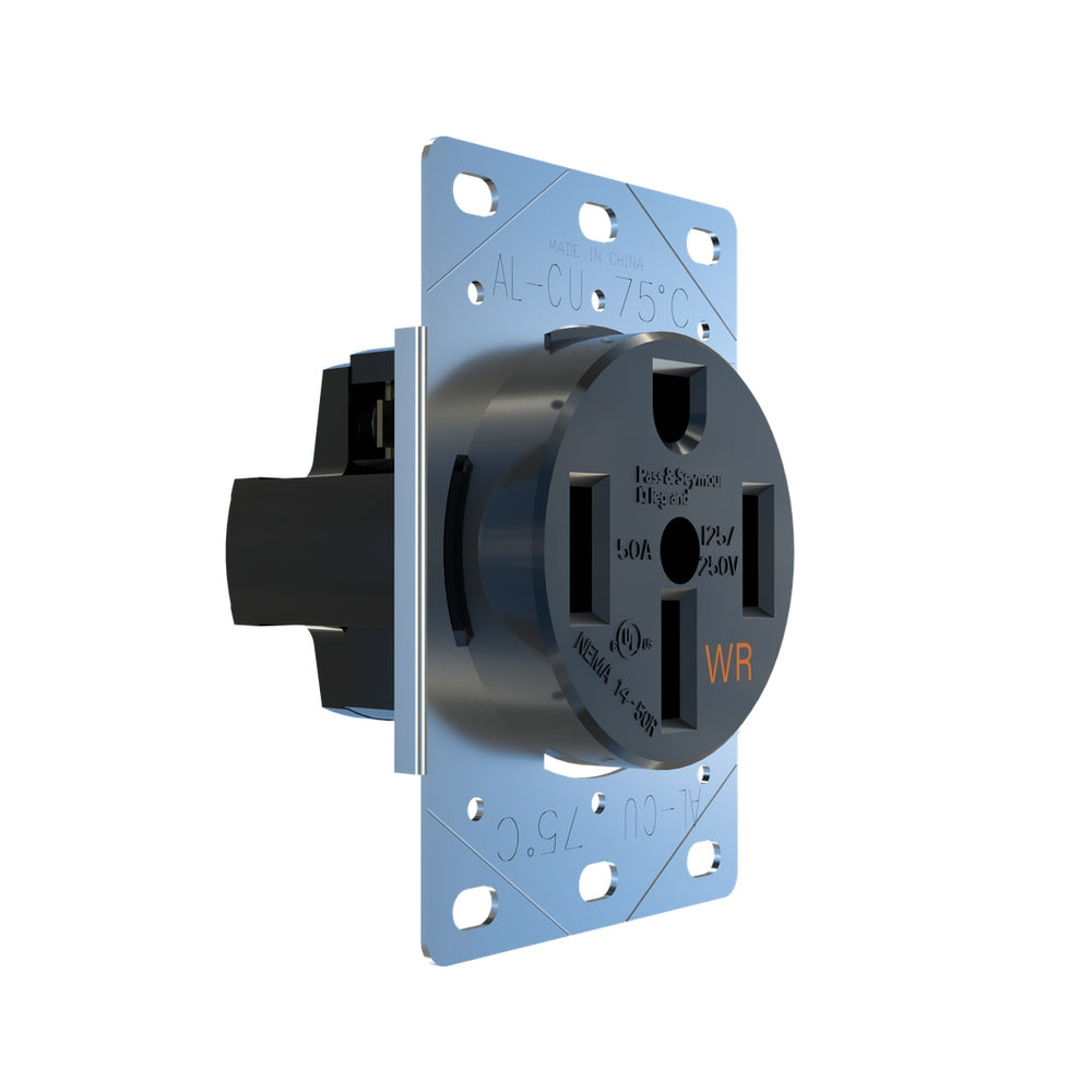 Legrand Canada - 50A Weather-Resistant Electrical Outlet for RVs / EV Chargers- Union Lighting Luminaires Decor