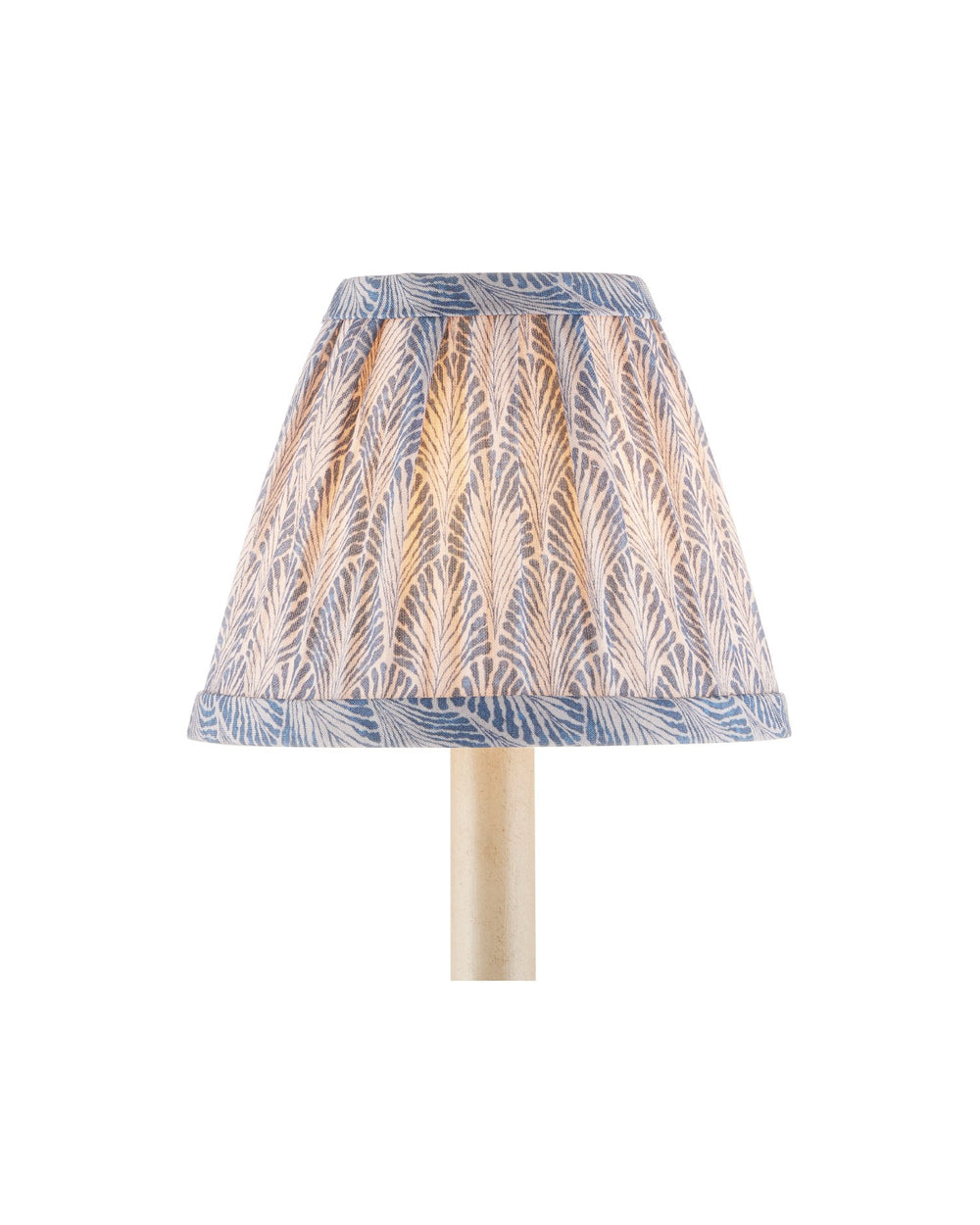 Currey and Company - Chandelier Shade - Plume - Blue/Ivory- Union Lighting Luminaires Decor