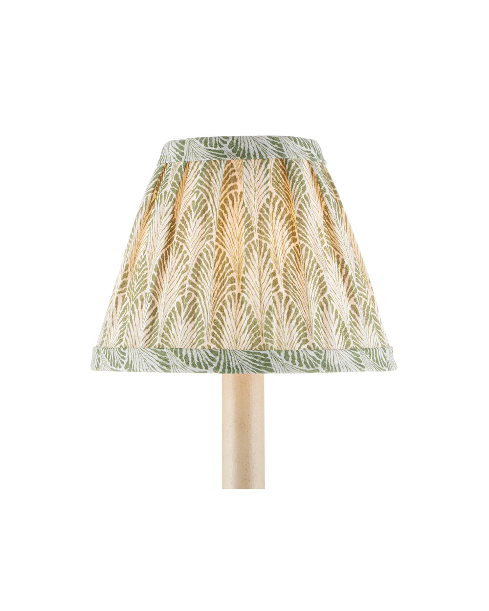 Currey and Company - Chandelier Shade - Plume - Green/Ivory- Union Lighting Luminaires Decor