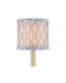 Currey and Company - Chandelier Shade - Plume - Blue/Ivory- Union Lighting Luminaires Decor