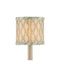Currey and Company - Chandelier Shade - Plume - Green/Ivory- Union Lighting Luminaires Decor